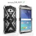 Samsung Galaxy J7 - Armor THOR Aluminium Metal Protective Phone Cover Case - Black